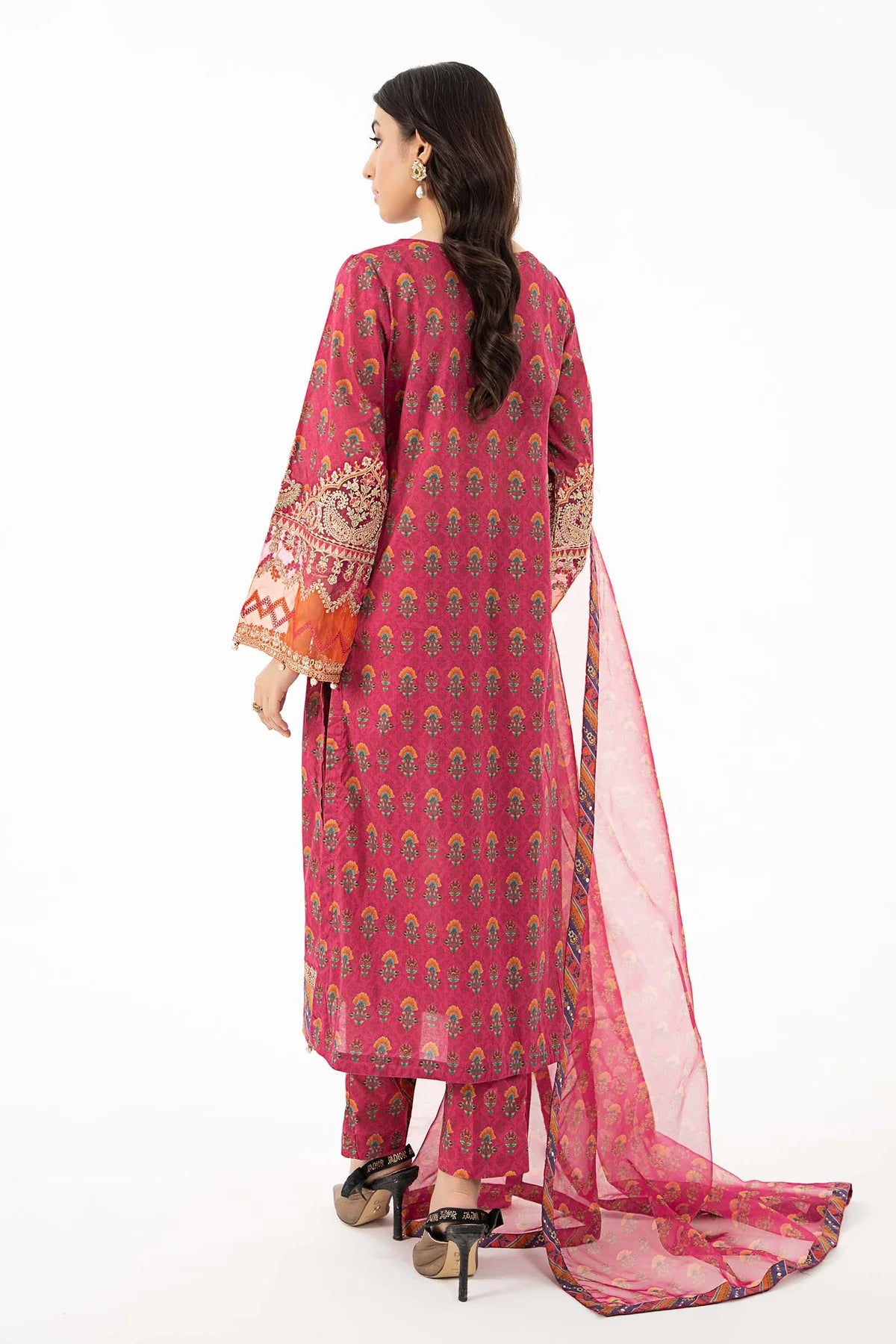 3 Piece Printed Lawn Suit By Maria.B.