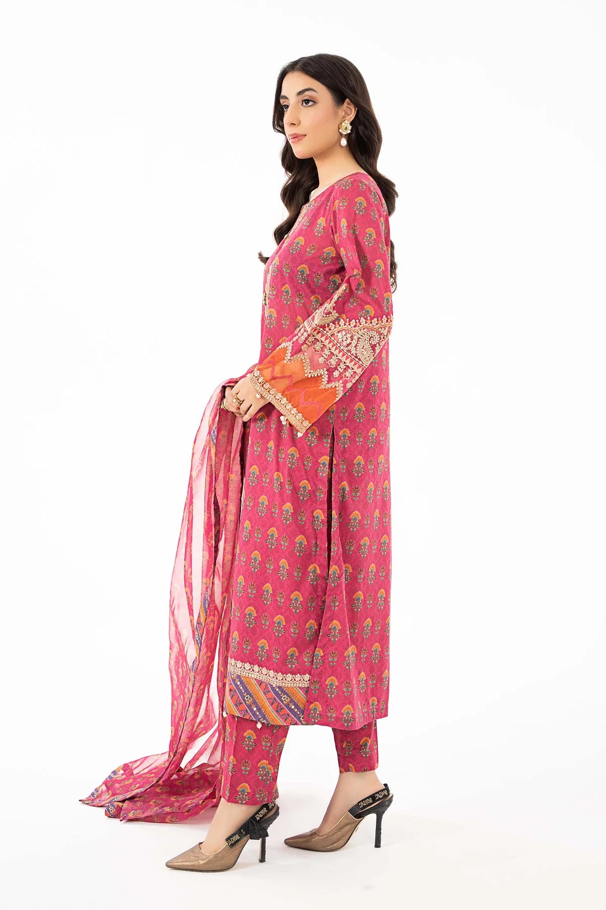 3 Piece Printed Lawn Suit By Maria.B.