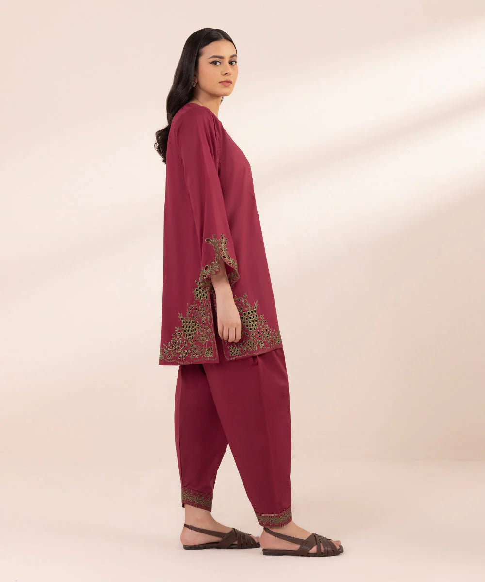 2-Piece Embroidered Lawn Suit By Sapphire