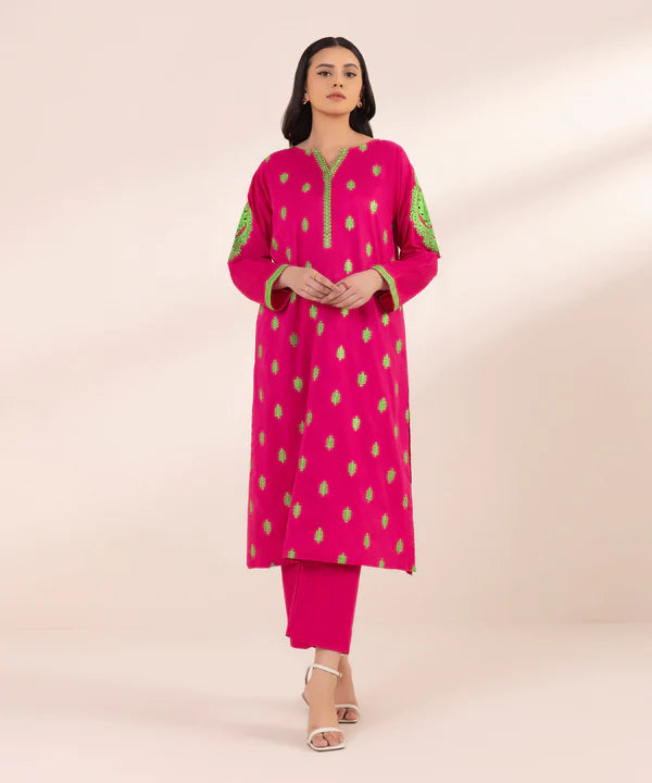 2-Piece Embroidered Lawn Suit By Sapphire