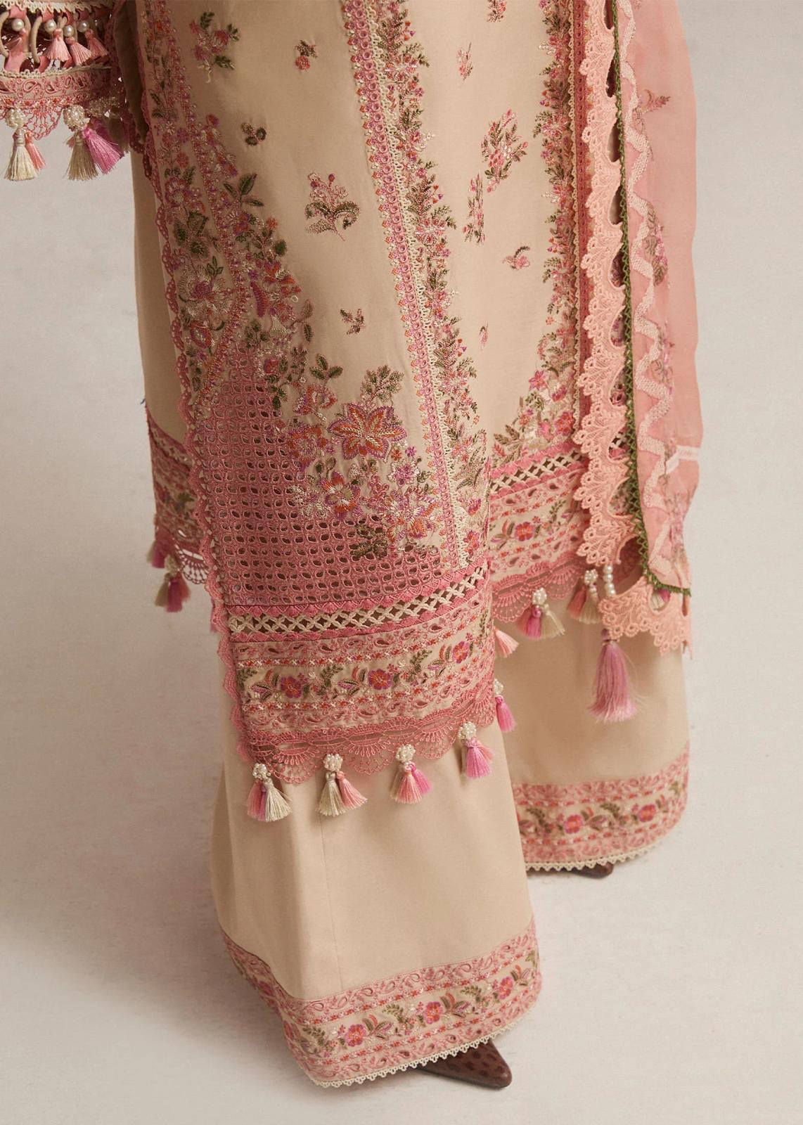 3-Piece Embroidered Lawn Suit By Hussain Rehar