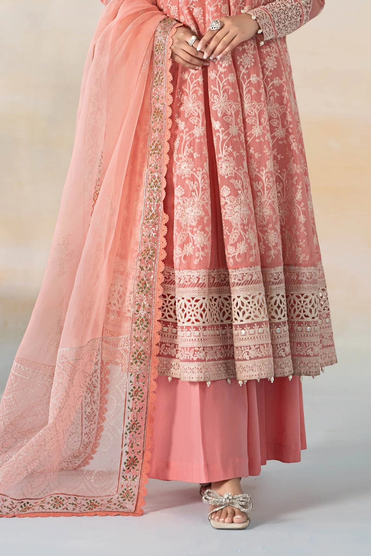 3 Piece Embroidered Lawn Suit By Maria.B.