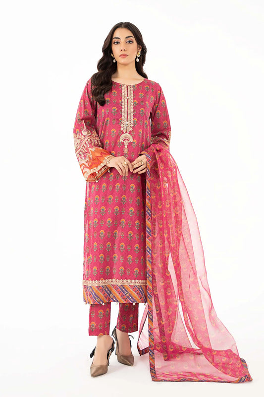 3 Piece Printed Lawn Suit By Maria.B.
