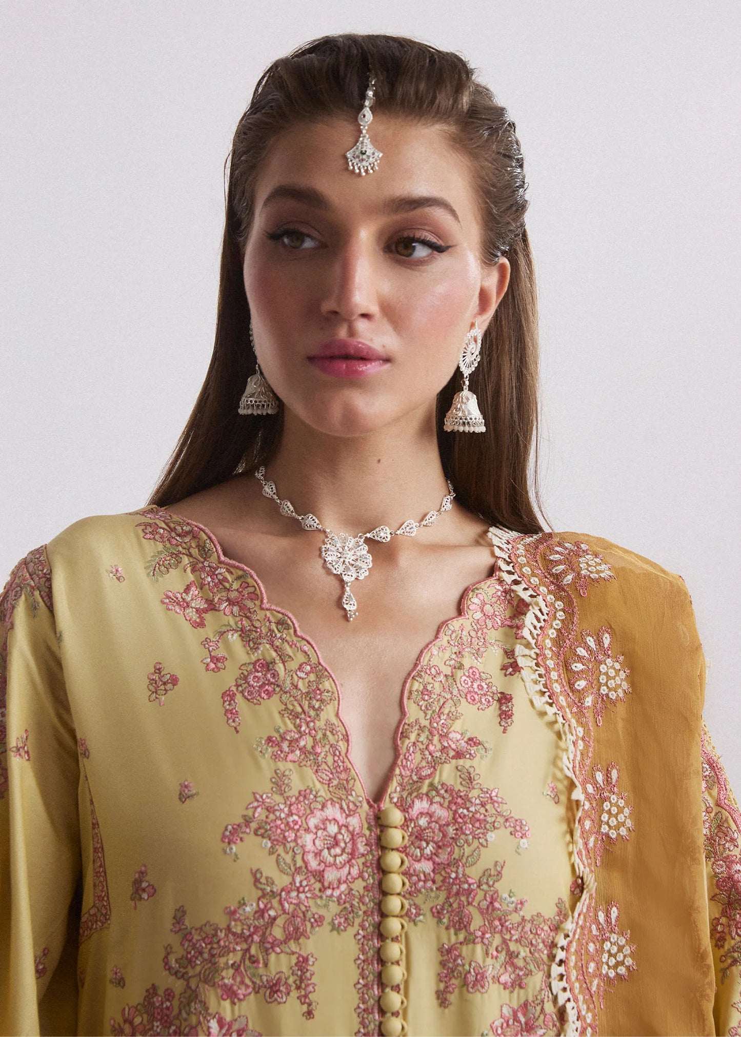 3-Piece Embroidered Lawn Suit By Hussain Rehar