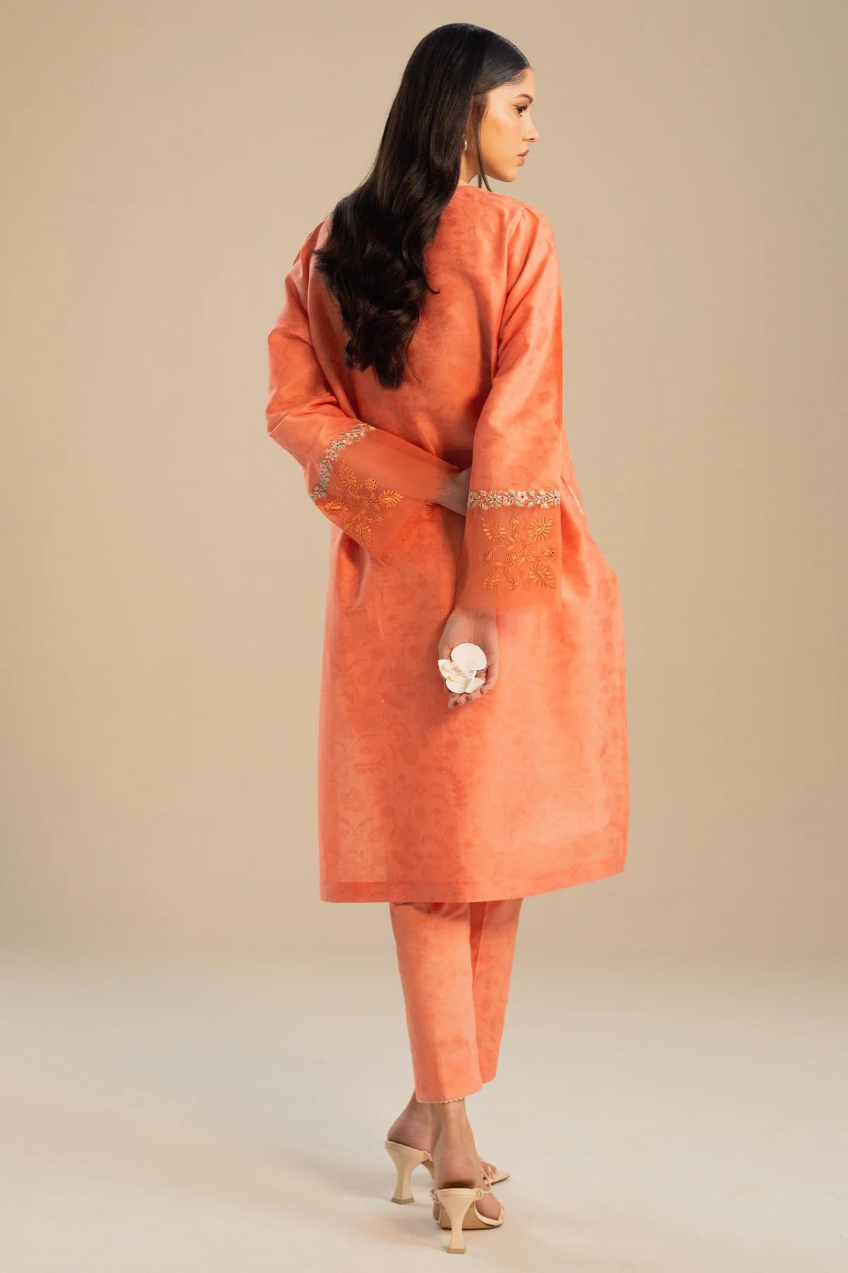 3-Piece Loose-Fit Kurta By Zara Shahjahan